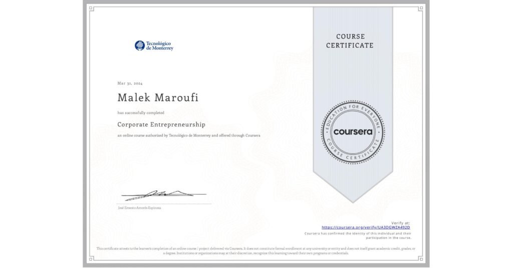 Corporate Entrepreneurship