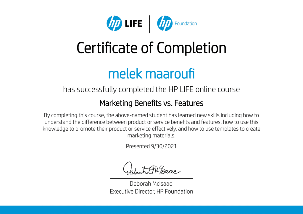 Marketing Benefits vs. Features