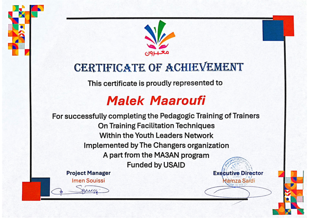 Training of Trainer